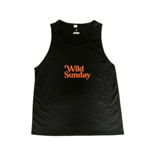 WILD SUNDAY - Singlet - Black